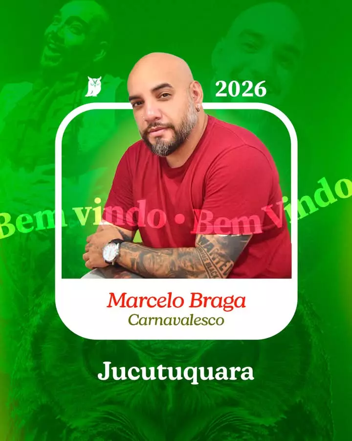 Marcelo Braga é o Carnavalesco da Unidos de Jucutuquara para o Carnaval 2026